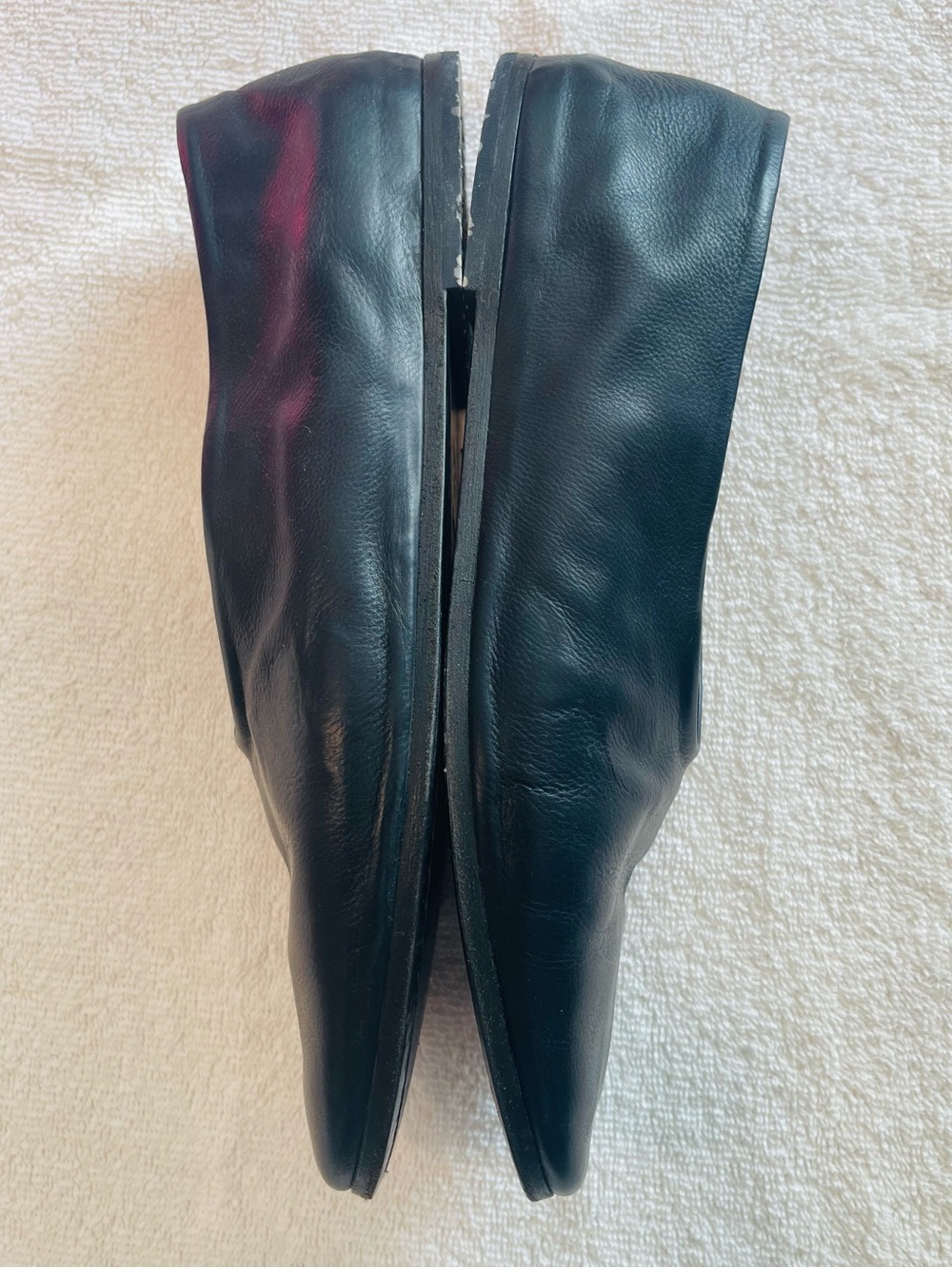 Marsèll Coltellaccio Black Leather Ballet Flats - Picture 5 of 10